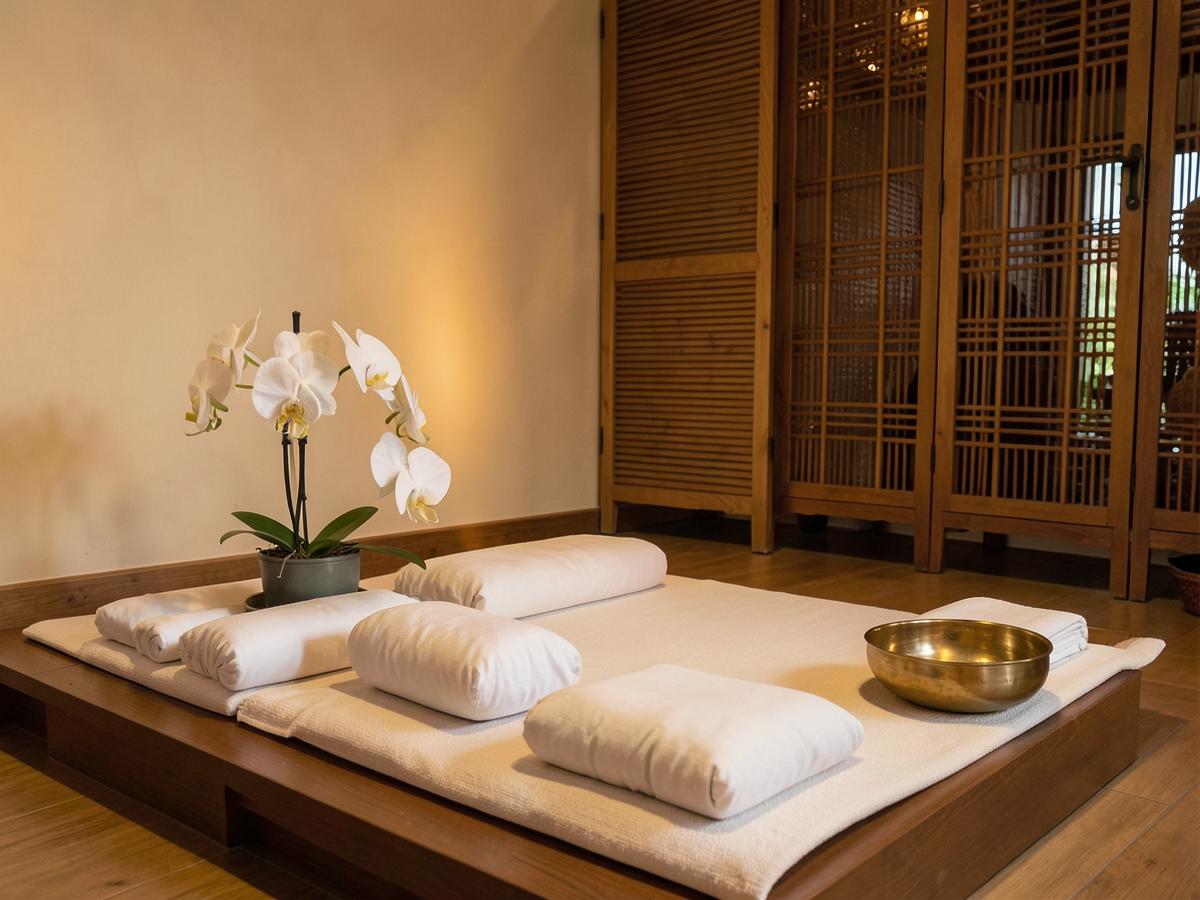 Thai massage room at AIR LUXURY SPA Karmanghat, Saroornagar