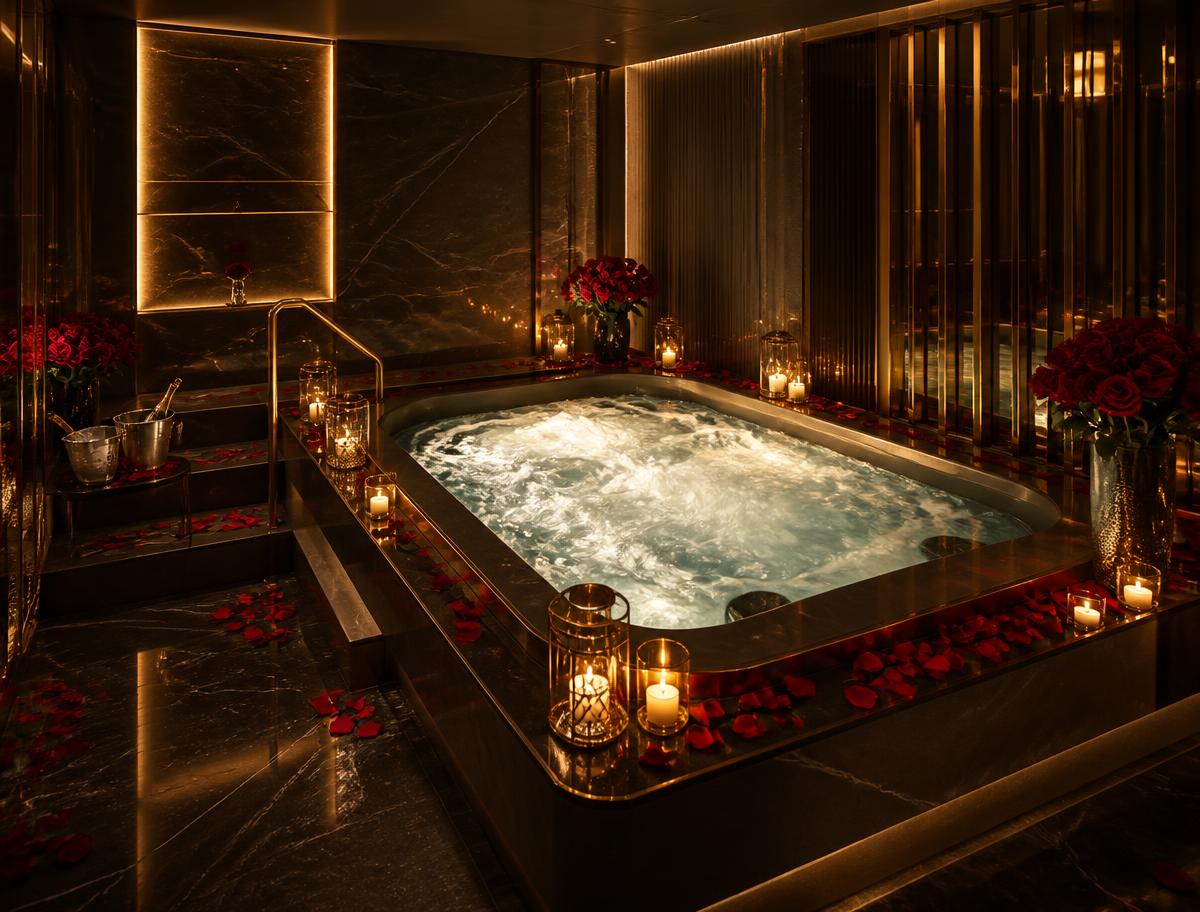 VIP Jacuzzi Massage therapy at AIR LUXURY SPA, Karmanghat
